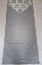 Laura Ashley Editions Slate/Silver & Plain Roman Blind MTM - Partially Made Up 