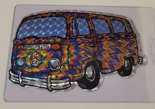 Volkswagen peace tie - volkswagen, tie-dye