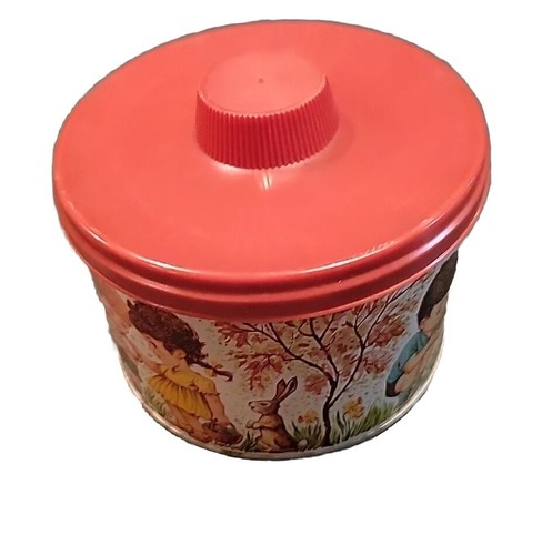 Vintage 1962 candy tin - candy,