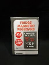 Message Board Fridge Magnetic Pegboard Gift / Present 350 letters Crafty Board 