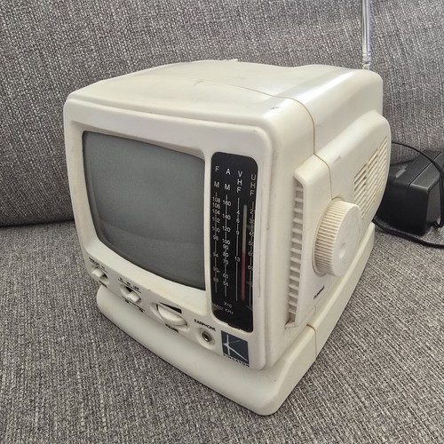 Portable black white - tv, &
