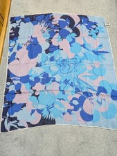 Vintage New Rectangular Rayon