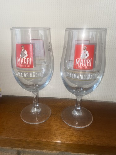 Madri pint glasses - madri, bar