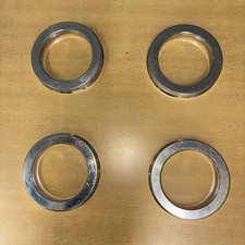 75.0 - 54.1 STEEL SPIGOT RINGS SET OF 4 For Alloy Wheel Hub Centric wheel spacer