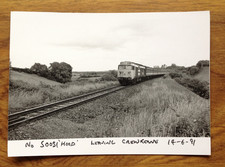 Photograph 50031 Hood British Rail Train Crewkerne 1991. Free UK P&P