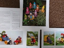 Jean Greenhowe Fairy Tale / Snow White & Dwarfs / Cars Knitting Patterns 