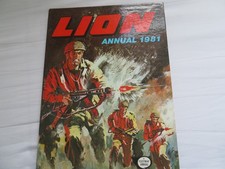 Lion Annual 1981 Vintage Hardback Book Fleetway Publishing