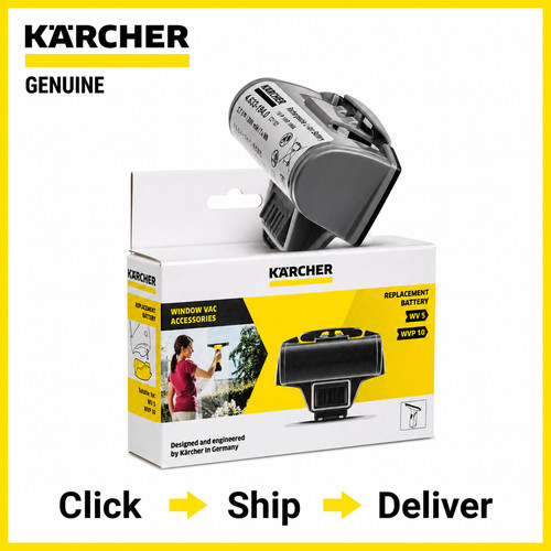Karcher window vacuum - window, battery