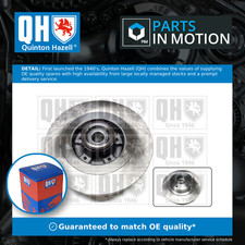 2x Brake Discs Pair Solid fits