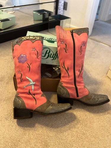 Buffalo vintage pink - buffalo, grey
