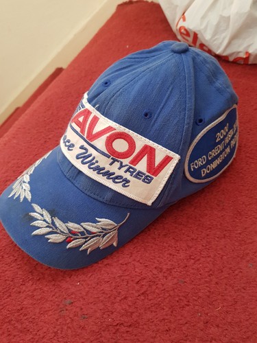 Avon tyres race - winner, hat