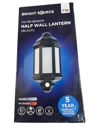 Outside half lantern - outside,