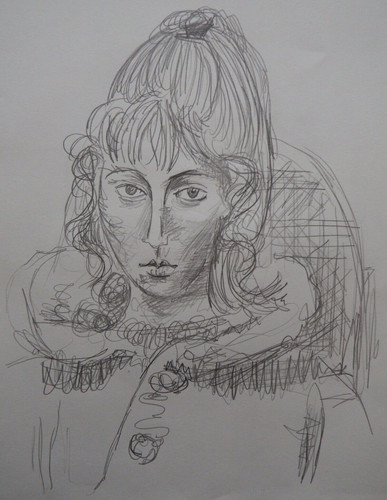 Pencil drawing pablo picasso - drawing,