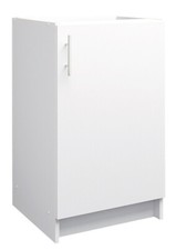 JD Greta Kitchen Base Unit Fixed Height 500mm Storage Cabinet – White Matt