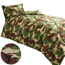 Single Duvet Cover Camouflage