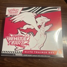 Pokemon Scarlet & Violet White Flare Elite Trainer Box ETB - New & Sealed