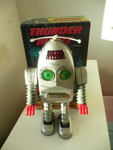 Thunder robot tall - robot, 12"