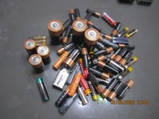 Job lot assorted batteries