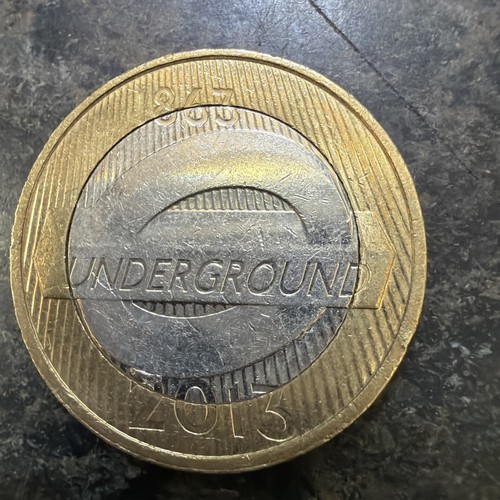 Coin two pound - £2,