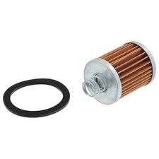 Fuel filter in glass bowl