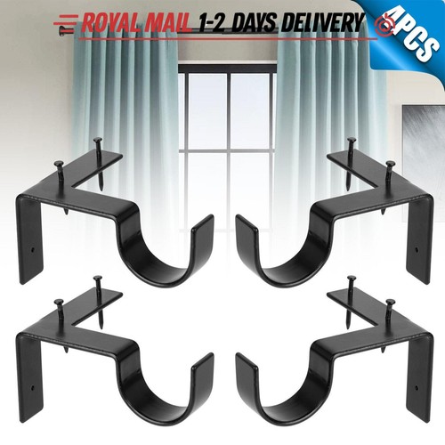 Curtain pole brackets - curtain,