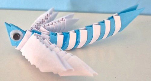 Small handmade origami - small, 3d