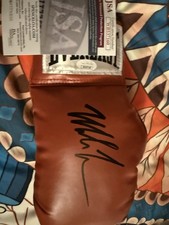 Mike Tyson Signed Boxing Glove