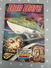 Dan Dare 1980 Annual Judge Dredd 2000ad  Unclipped good condition