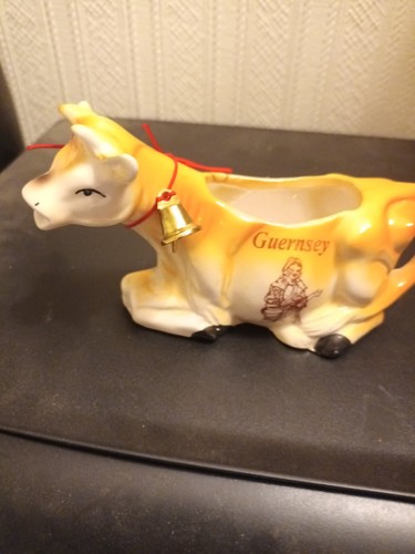 Vintage guernsey cow - vintage,