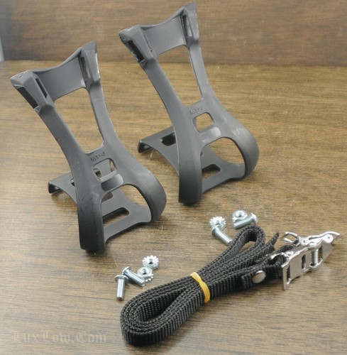 Pedals toe clips straps - pedals,