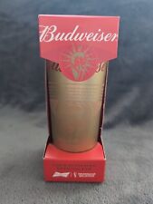 Budweiser Cold Activated Cup Aluminium Gold Limited Edition Qatar 2022 World Cup