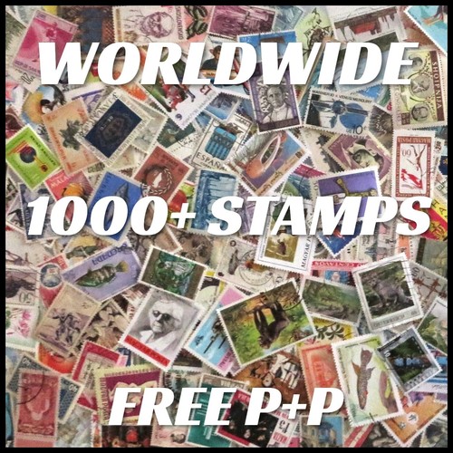 Worldwide 1000 stamps all - –,