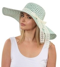 Ladies Floral Lace Floppy