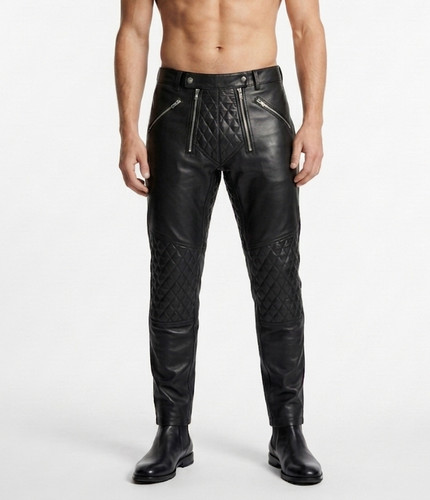 Men genuine sheep - genuine, leather