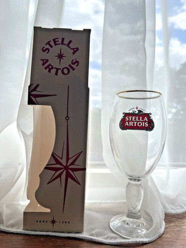 Stella artois chalice glass - glass,