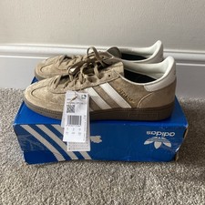 Adidas Handball Spezial. JR0598. UK 8. Box No Lid. New with Tags. Brown/White