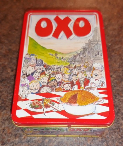 Oxo gravy tin vintage - oxo,