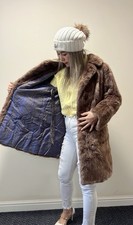 Dyed Flank Musquash Real Fur