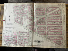 Detailed large plat map. Shaw