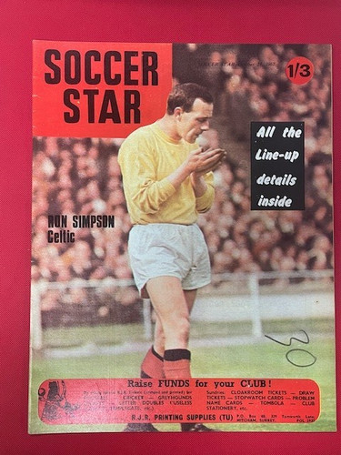 1967 soccer star magazine - star,