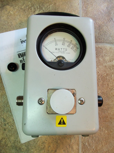 Bird thruline wattmeter - 43,