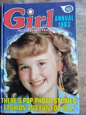 Girl Annual 1983 Vintage