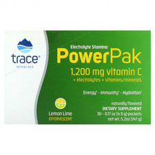 Trace Minerals Power Pak Lemon
