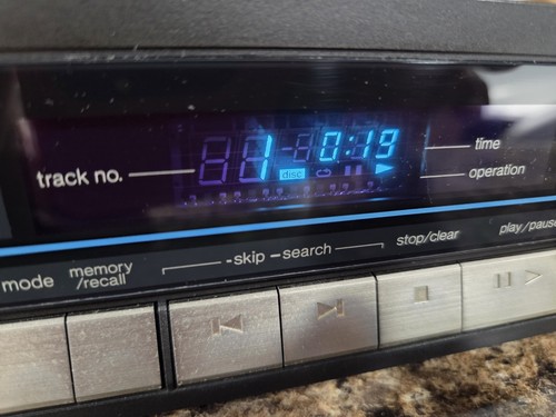 Vintage technics p116 cd - vintage, sl-p116