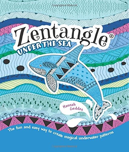 Zentangle under the sea - under, sea,hannah