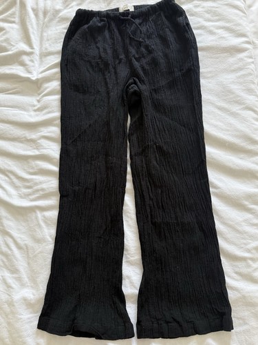 Next black crinkle - black, cotton