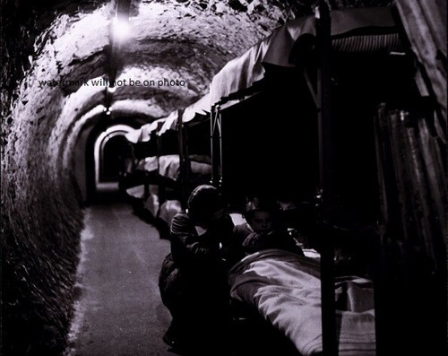 Subway tunnel with bunk beds - subway,