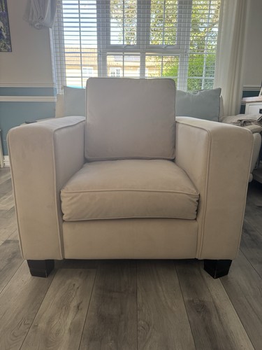 Beige fabric upholstered - beige,
