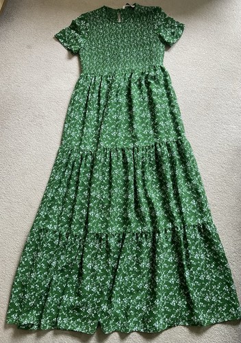 Zara green floral - floral, printed