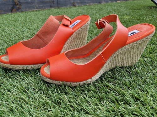 Dune peep toe wedges size - size, 6